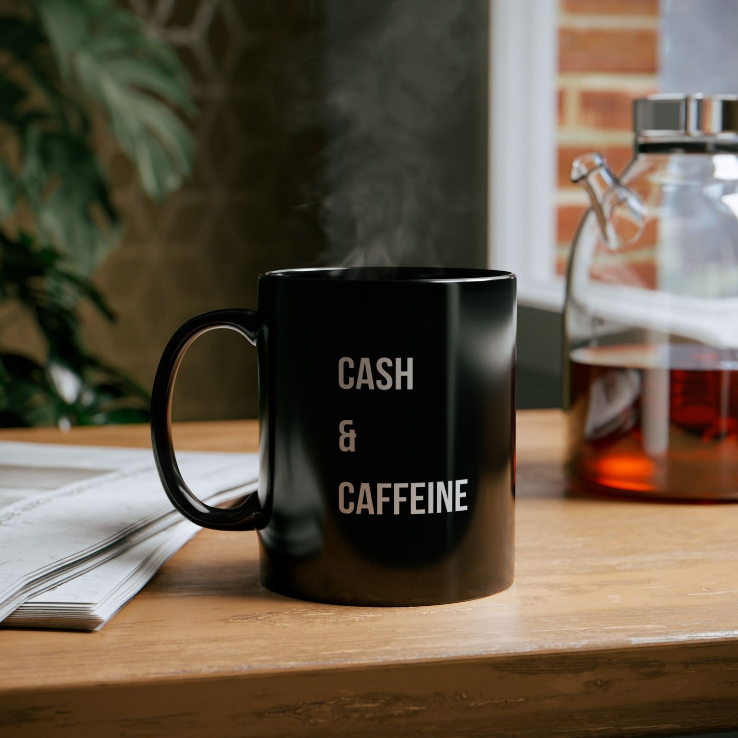 CASH & CAFFEINE —  The Mental Mug™ — by Own The Mental®